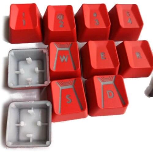 11 keys Backlit Keycap for logitech Romer-G Switch G910 G810 G413 Gpro G512