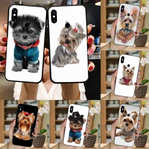 Yorkshire terrier dog Phone Case For Xiaomi Redmi note 7 8 9 pro 8T 9A 9S Mi Note 10 Lite pro