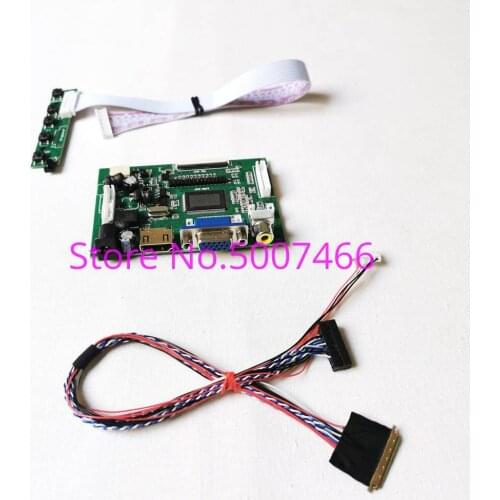 For N140BGE-L11/L12/L13/L21/L22/L23/L24/L31/L32/L33 LVDS 40-Pin 1366*768 WLED LCD screen VGA+2AV display control board kit