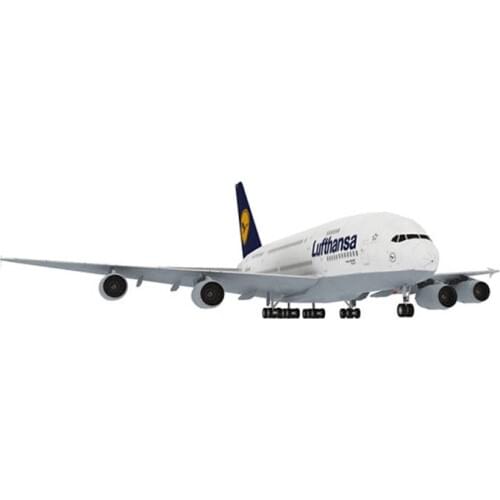 Germany South Korea Airbus A380 Airliner Paper Craft Airbus A380 Civil Aviation