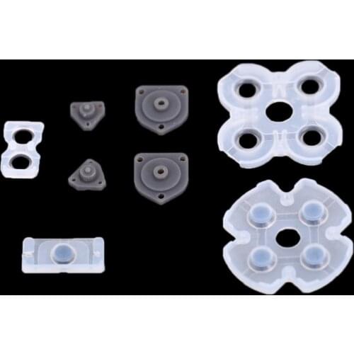 Gamepad Rubber Conductive Adhesive Pad Game Controller Repair for PS4 Controller Replacement Parts Accessories