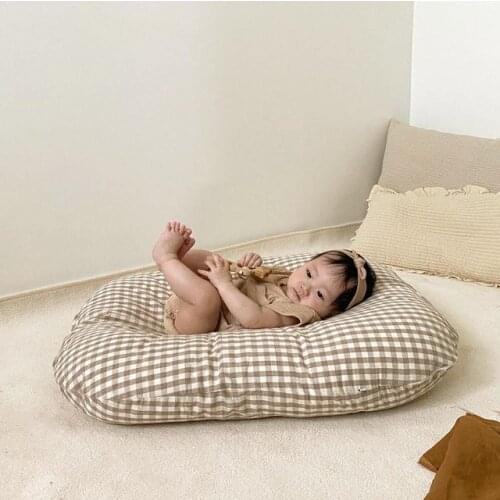INS Newborn Baby Bed Portable Removable Infant Baby Crib Cradle Cot Nursery Bassinet Sleeping Nest Fence Cradle Mattress
