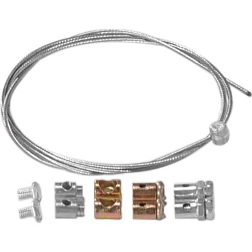 Motorcycle Pull Wire Electric Car Pull Throttle Line Emergency Throttle Cable Repair Kit For YAMAHA /SUZUKI /KAWASAKI /HONDA