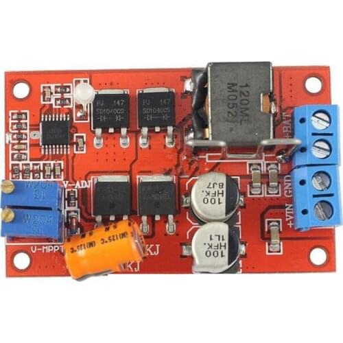 MPPT Solar Charging Panels Controller DC8V 12V 28V input 5V 12V 26V output 5A