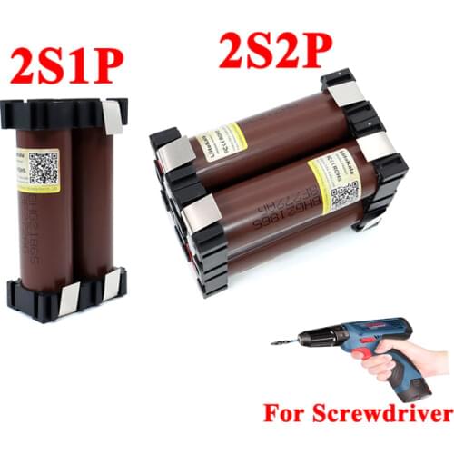 Liitokala 5V/7.4V 18650 HG2 2S1P 3000mAh 2s2p 6000mAh 20 amps For wireless Screwdriver batteries weld battery pack