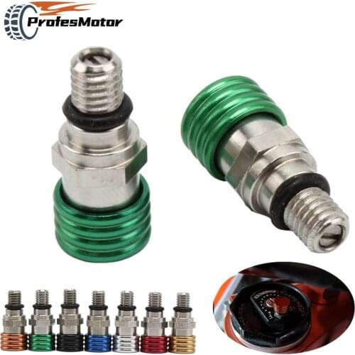 Motorcycle Universal M5x0.8 Screw Front Fork Air Bleeder Relief Valve For CR CRF WRF KX KXF YZ YZF RMZ 85 125 250 450 MX Enduro