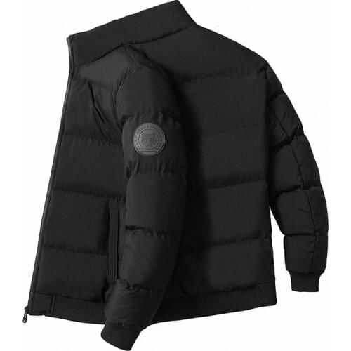 Mens cotton padded jacket winter coat