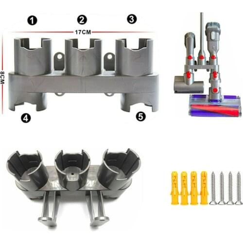 Wall Mount Vacuum Cleaner Bracket Accessory Tool For Dyson V7 V8 V10 Attachment Storage Rack Holder Cleaning Tool Storage Stand