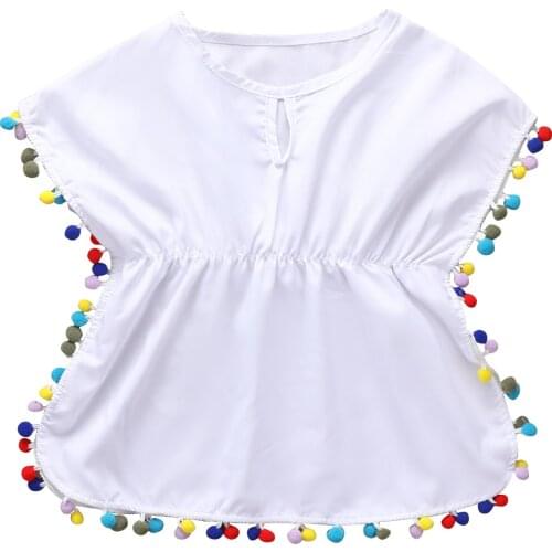Toddler Newborn Baby Girls Clothes Casual Loose Style Dress Round Collar Short Batwing Sleeves Childrens Clothing Sets Summer