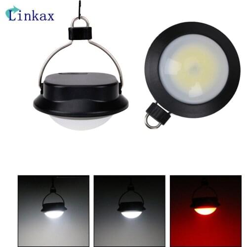 Portable Emergency Camping Tent Light Outdoor Hanging COB LED Camping Light for Fishing Hiking Energy Saving Lamp