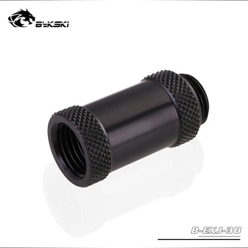 BYKSKI G1/4" 1 Male + 1 Famale Thread Straight Docking Seat Tube (Extend 30mm) M to F Lengthen 30mm Accessories Fitting