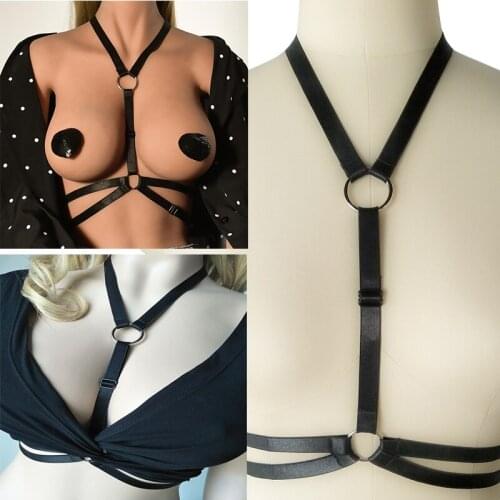 Sexy Erotic Body Lingerie Punk Clothes Women Harness Underwear Garters Belt Sexy Underwear Gothic Suspenders Bondage Straps