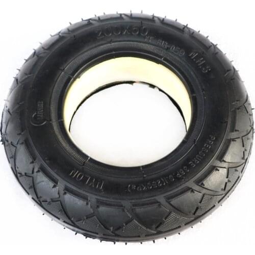 Scooter wheelchair tire 200 x 50 (8x2) solid/foam filled tires tyre 200x50 for Razor E100 E125 E200 Scooter Vapo