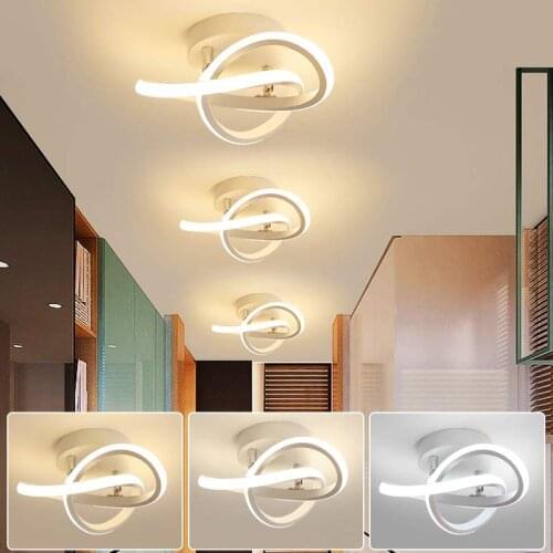 Modern Led Aisle Light Ceiling Lamp Cloakroom Corridor Balcony Foyer Ceiling Lights Acrylic Decoration Home Lustering Luminaire