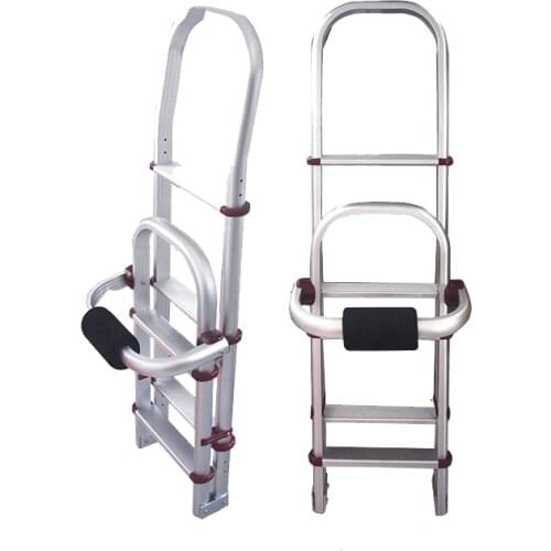 TopwellRV Chinese Manufacture Travel RV Accessaries Camper Rear Outdoor Ladder