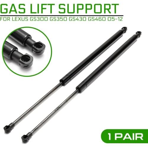 1Pair For Lexus GS300 GS350 GS430 GS460 2005-2012 Car Front Hood Lift Support Shock Strut Arm Replace Car Accessories