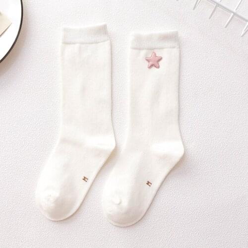 10 Pairs Wholesale Kids Baby Girls Soft Warm Long Knee High Socks Booties Students Stockings