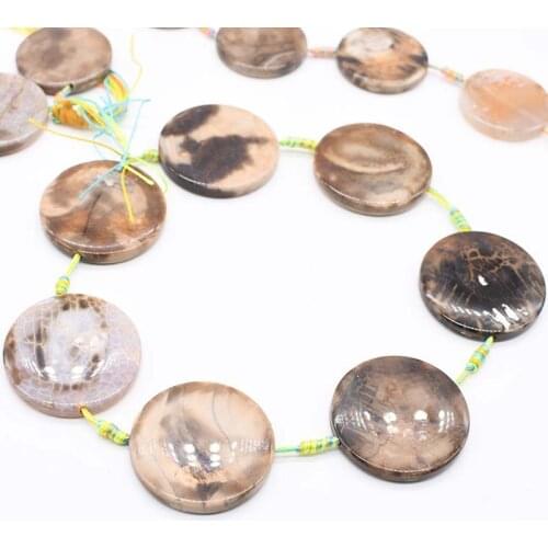 2strands/lot Round dark brown agate loose Natural Stone Beads For Woman DIY Necklace Bracelets Jewelry Making Strand 15"