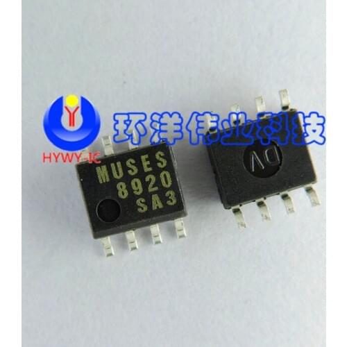 5pcs 100% New Original MUSES8920E MUSES8920 MUSES 8920 OP-AMP SOP-8