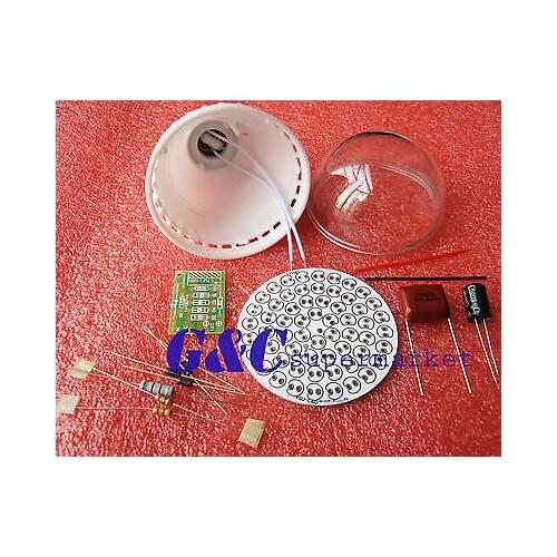 60 LEDs Energy-Saving Lamps Suite without LED DIY Kits diy electronics