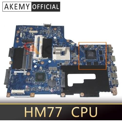 Akemy VA70/VG70 REV.2.1 For Acer Aspire V3-771 V3-771G HM77 laptop Motherboard SLJ8C PGA 989 N14M-GL-B-A2 Mainboard