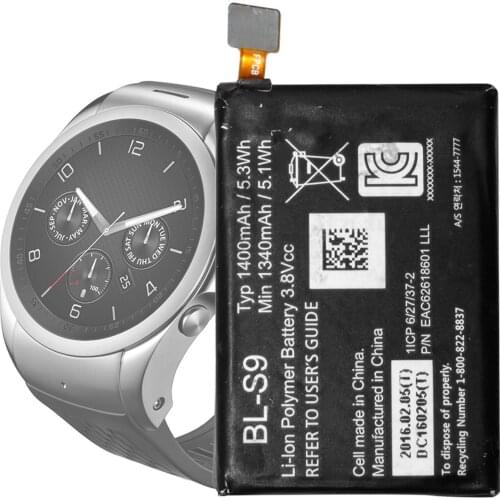 BL-S9 Battery For LG Smart Watch Replacement Battery BL-S9 Battery Replacement Repair Part