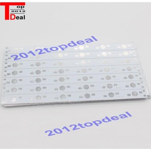 10pcs 140mm x 16MM Aluminium PCB Circuit Board for 6 x 1w,3w,5w LED in Series