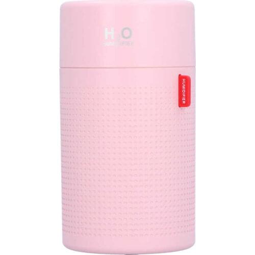 Ionizer Pink Large-Capacity Humidifier USB Charging Silent Air Humidifier for Home Living Room Negative Iron Generator