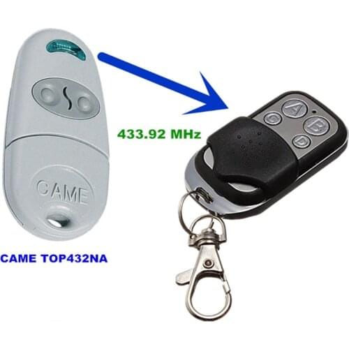 Duplicator Remote Control Copy CAME TOP 432NA Universal Garage Door Transmitter