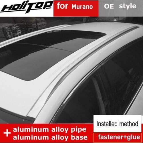Upgraded OE roof rack roof rail bar for Nissan Murano,95% aluminum alloy instead of plastic,heavy weight, 4S quality