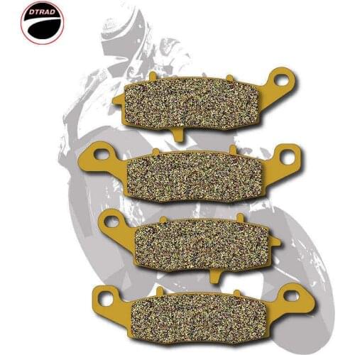 Motorcycle Brake Pads Front+Rear For HONDA CB 500 97-03 NX 500 97-99 FX 650 99-03 NX 650 97-02 SLR 650 97-98