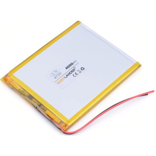 High capacity 3.7V 4000 mAh 407295 new U25GT lithium polymer battery product batteries tablet pc 047295 407095 357095