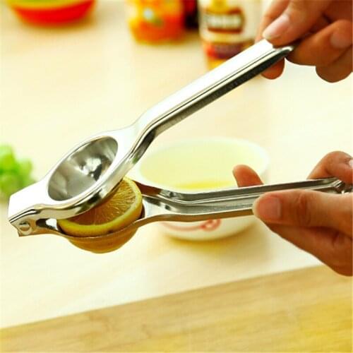 Manual Lemon Squeezer Stainless Steel Orange Juicer Fruit Juice Reamers Fast Handle Press Multifunctional Kitchen Tool