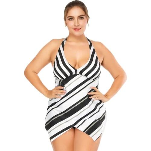 Sexy Women Large Size Two Pieces Zebra Pattern Swimwear Beach Swimsuit Female Bathing Suit Summer Beachwear Bathers Ladies 0258