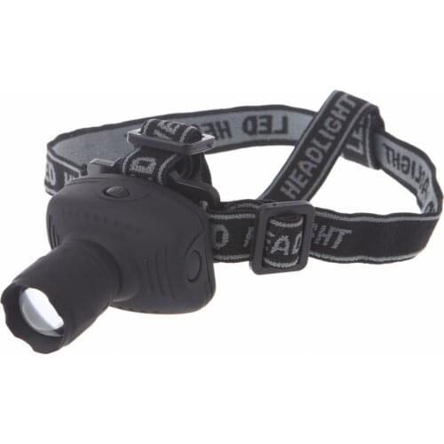 HNGCHOIGE LED Waterproof Headlamp Flashlight Zoomable Torch Light For Camping Fishing Hunting High/Medium/Strobe Model