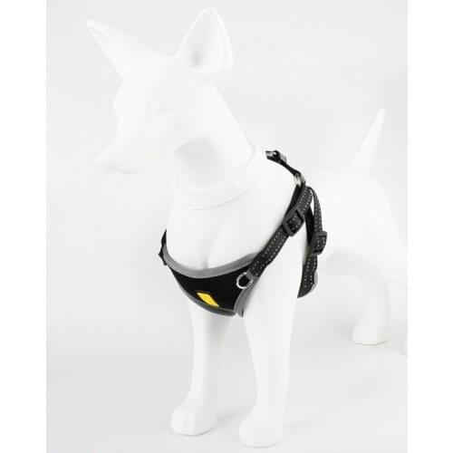 Reflective Dog Harness And Leash Pet Adjustable Vest Walking Lead For Puppy Cat Chihuahua Chest Strap Supplies Multicolor