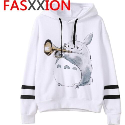 Totoro Studio Miyazaki Hayao hoodies women hip hop harajuku Ulzzang Korea female hoody plus size