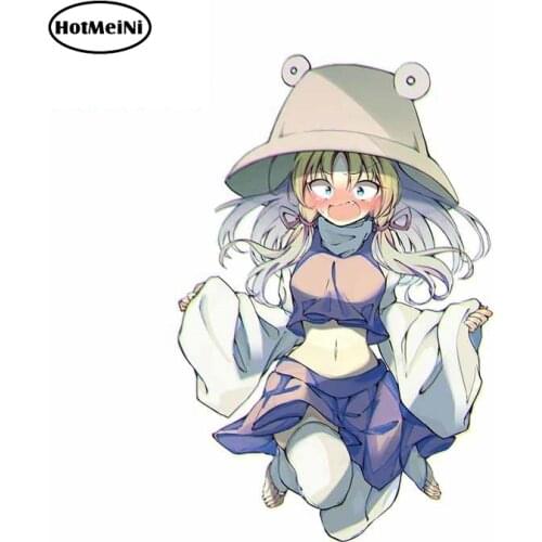 HotMeiNi 13cm x 8.5cm For Girl Car Bumper Stickers Vinyl Car Wrap Decal Waterproof Motorcycle Occlusion Scratch Decoration