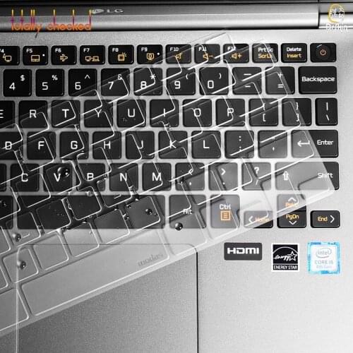 TPU Keyboard Cover Skin Stickers Protector For LG Gram 14 14Z980