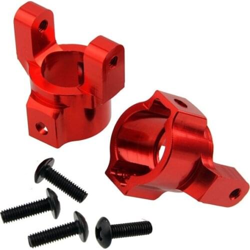 2PCS RGT 86100 Model Car Steering C Block Aluminum P860011 Front Axle Wheel Hub Carrier for 1:10 RC Cars Upgrade Accessories