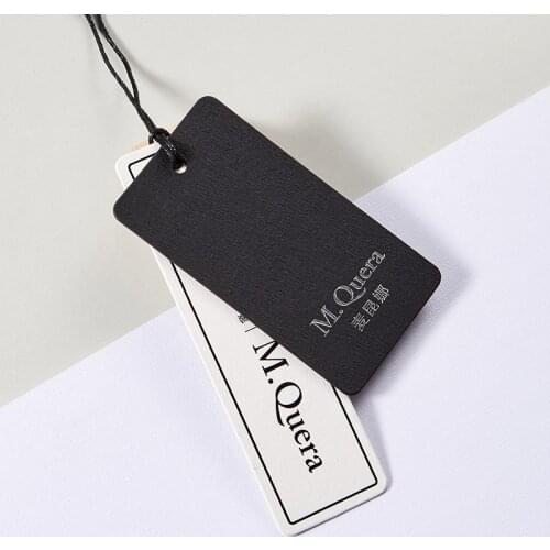 2021628 NEW Custom Rectangle Hang Tags, Clothing, Brand, Fashion, Label, Accessories, Merchandise, logo, design, hang, tags