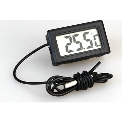 4pcs Mini Thermometer -50~110 Degree Temperature Test Tool Fridge Freezer Aquarium Temperature Meter with LR44 Battery