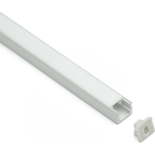 Anodized aluminum channels for LED bar lights led cabinet light led drawer light 1m/3.3feet length, 10m/lot, FREE SHIPPING