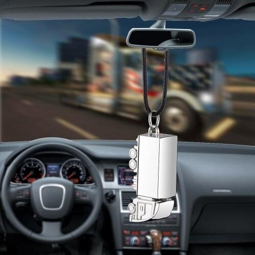 Bemost Car pendant Container Truck Hanging Ornaments Automobiles Rearview Mirror Suspension Decoration Auto Styling Gifts