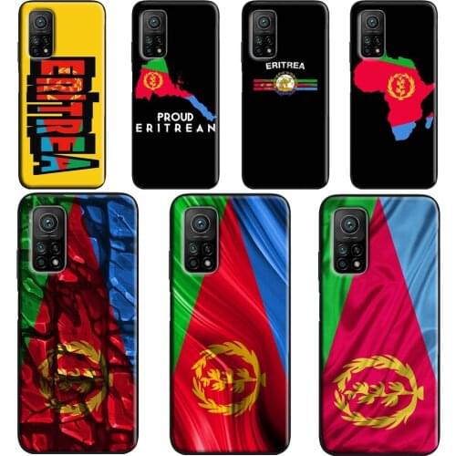 Eritrean Flag Case POCO X3 Pro F3 F1 F2 M3 Pro Cover For Xiaomi Mi 11 Lite Ultra Note 10 Mi 9T 10T Pro