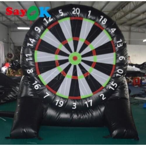 Cheap PVC Advertising Inflatable Dart Board Game with Shuttlecock Inflatable Dart for Sale
