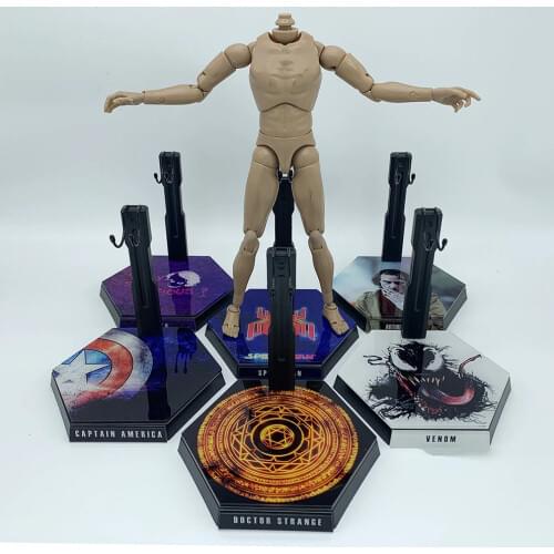 1/6 Scale Logans Wolverines Action Figure Model Accessories Platform Base Stand for 12" Soldier