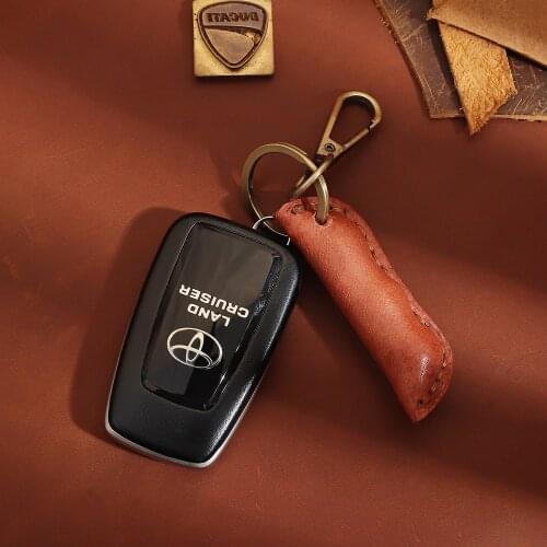 JOYIR Genuine Leather Keychain Key Chains Holder Key Holder High Quality Car Accessories Decoration Gift for Women Men