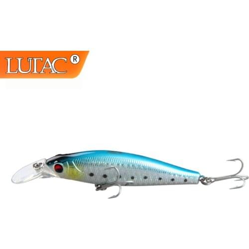 Lutac Floating Minnow Jerkbait Fishing Lures Wobblers 60mm 5.5g Carp Pesca Artificial Tackle