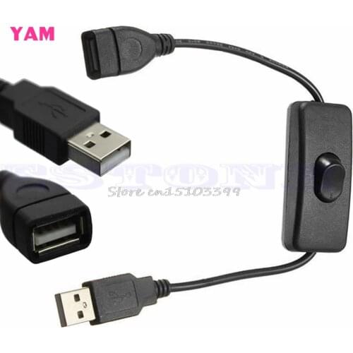 New USB Cable With ON/OFF Switch Toggle Power Control G08 Whosale&DropShip